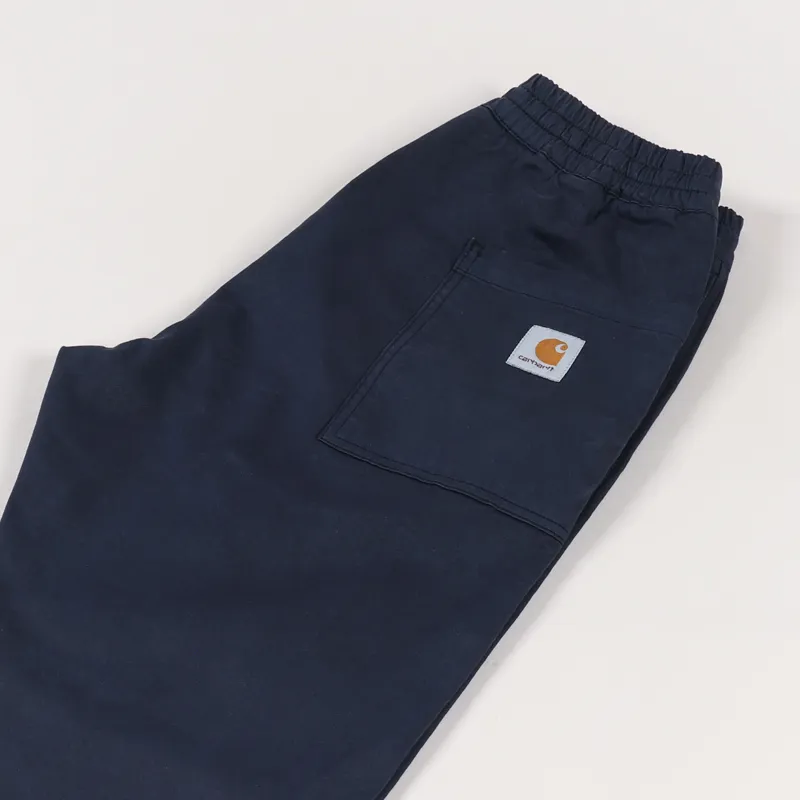 Carhartt WIP Lawton Pant Dark Navy Vestal Stretch Twill-5