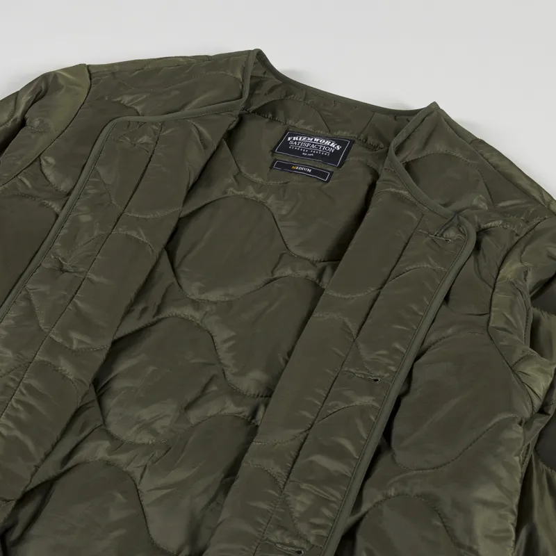 FrizmWORKS M1965 Field Liner Jacket Olive-4