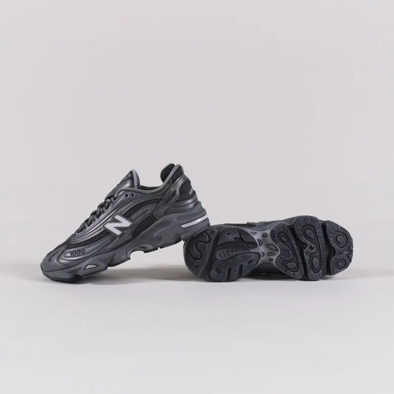New Balance 1000 Shoes Black Metallic-3