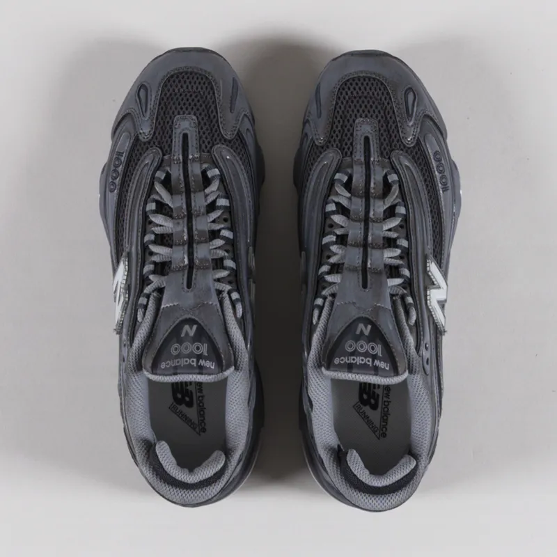 New Balance 1000 Shoes Black Metallic-6