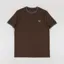 Fred Perry Twin Tipped T Shirt Burnt Tobacco Stockport Blue
