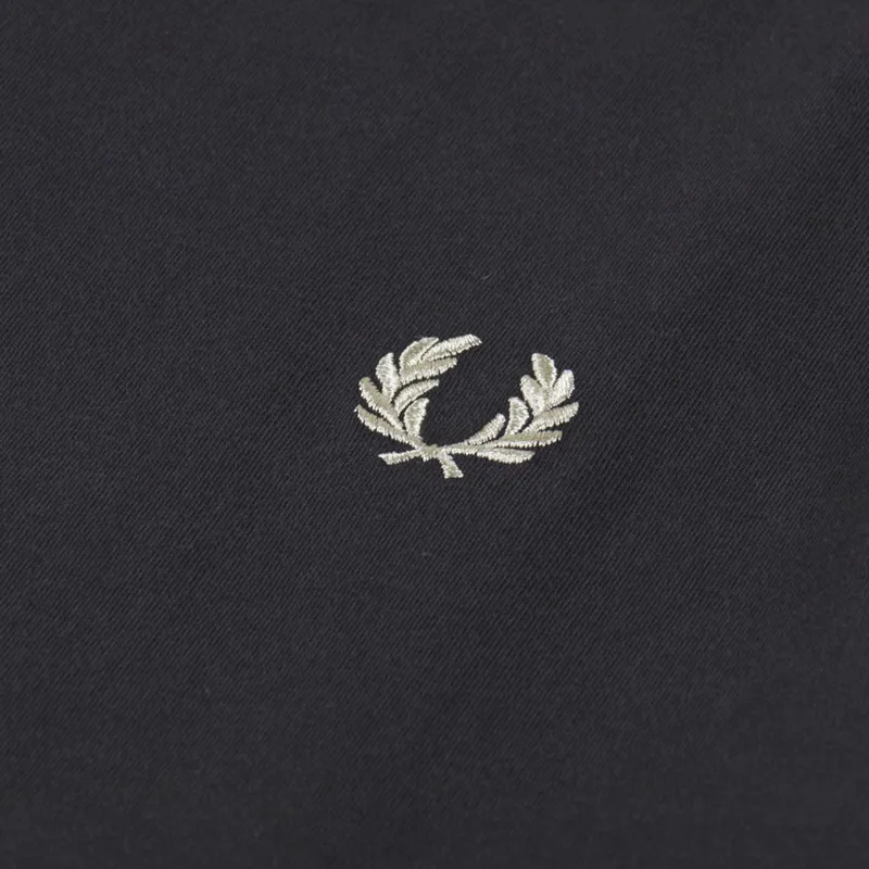 Fred Perry Twin Tipped T Shirt Anchor Grey Oatmeal-2