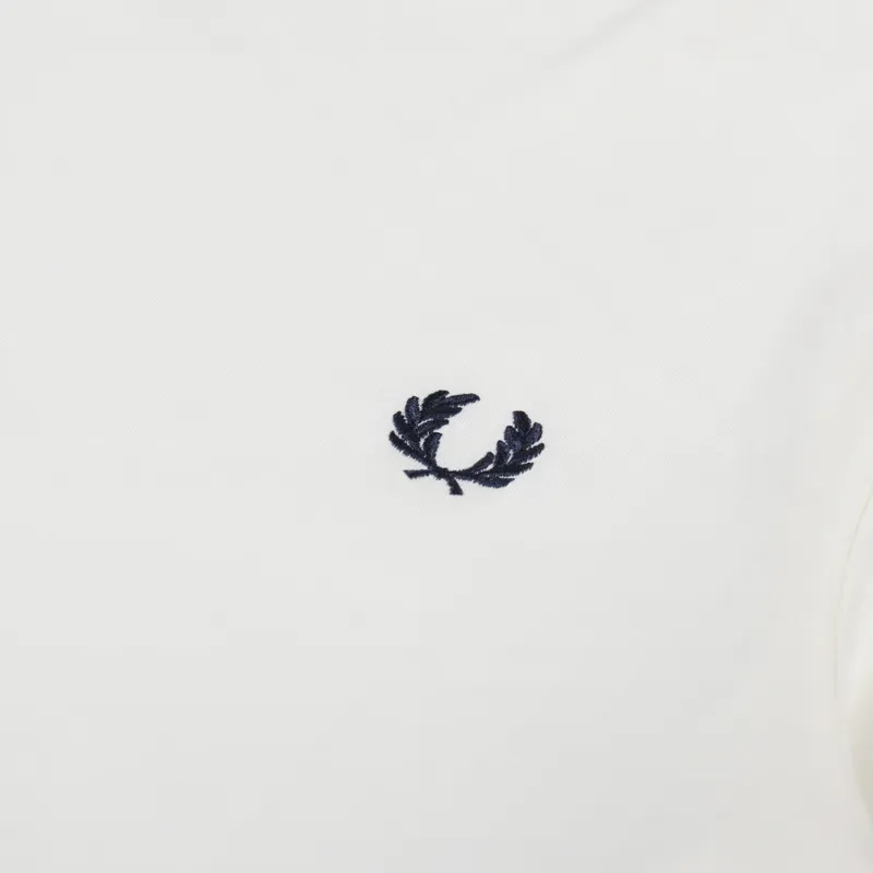 Fred Perry Crew Neck T Shirt Ecru-2