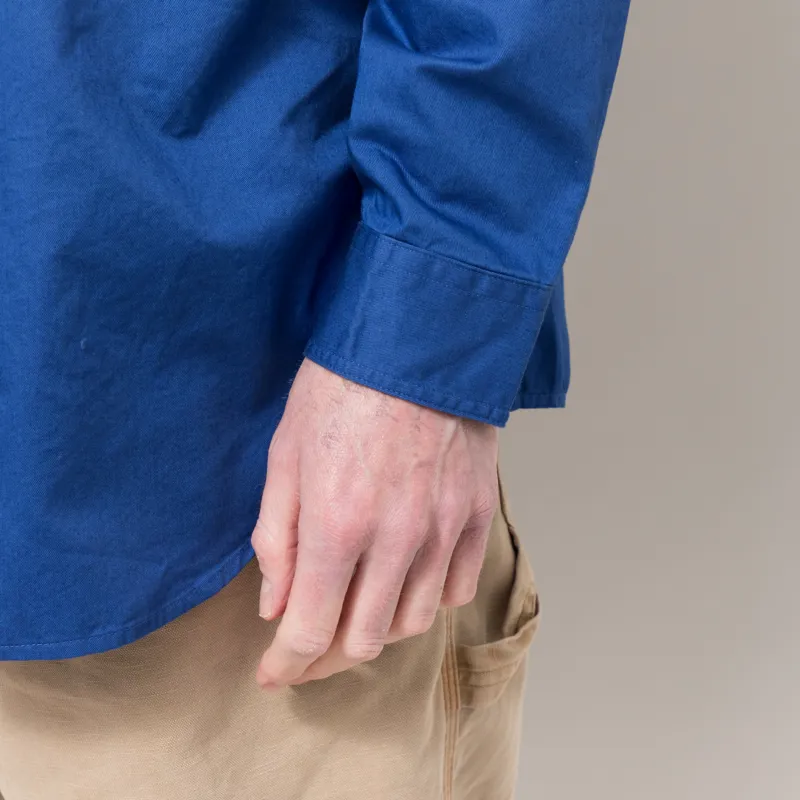 Fred Perry Relaxed Washed Twill Shirt Soho Eclipse-8