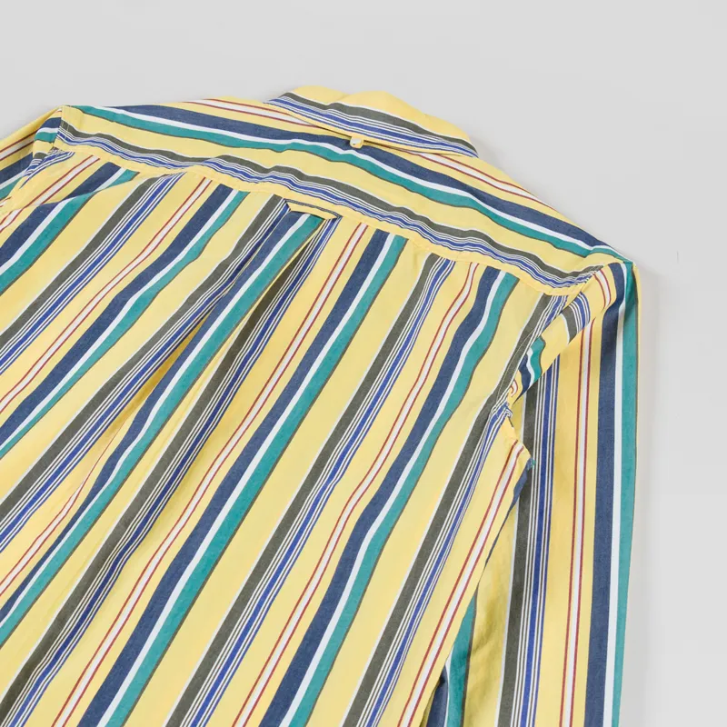 Fred Perry Relaxed Striped Shirt Lemon Barley-3