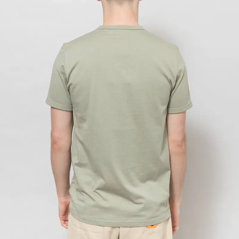 Fred Perry Ringer T Shirt Seagrass-2