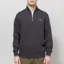 Fred Perry Half Zip Sweatshirt Anchor Grey Ecru Seagrass