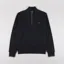 Fred Perry Half Zip Sweatshirt Black Shaded Stone
