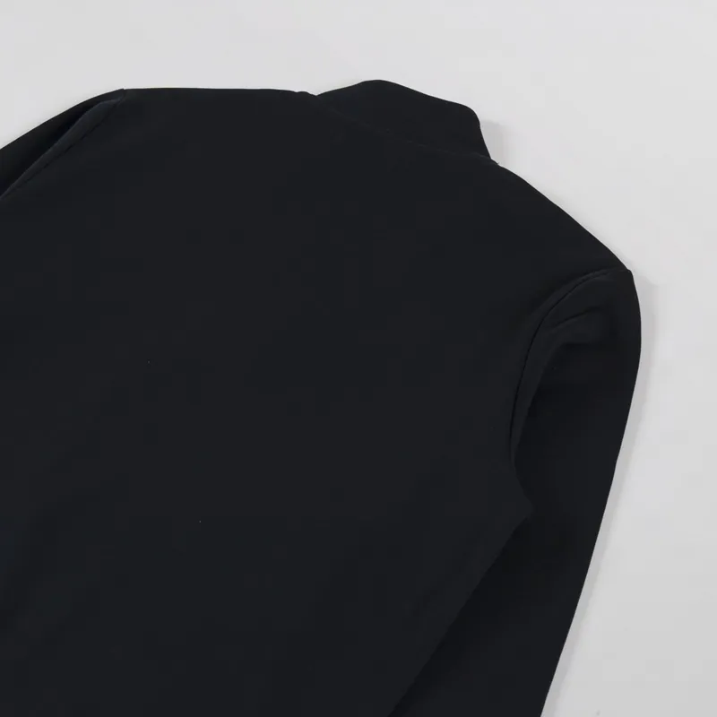 Fred Perry Half Zip Sweatshirt Black Shaded Stone-3