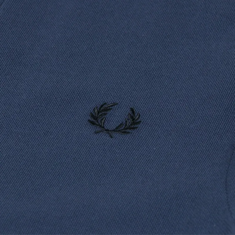 Fred Perry M3600 Twin Tipped Polo Shirt Dark Airforce Stockport Blue Black-3