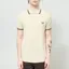 Fred Perry M3600 Twin Tipped Polo Shirt Oatmeal Black