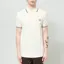 Fred Perry M3600 Twin Tipped Polo Shirt Ecru Dusky Blue French Navy