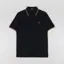 Fred Perry M3600 Twin Tipped Polo Shirt Black Shaded Stone