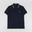 Fred Perry M3600 Twin Tipped Polo Shirt Navy Seagrass