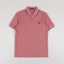 Fred Perry M3600 Twin Tipped Polo Shirt Putty Pink Ecru Navy