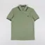 Fred Perry M3600 Twin Tipped Polo Shirt Olive Mint Green