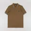 Fred Perry M3600 Twin Tipped Polo Shirt Shaded Stone Ecru Dark Petrol