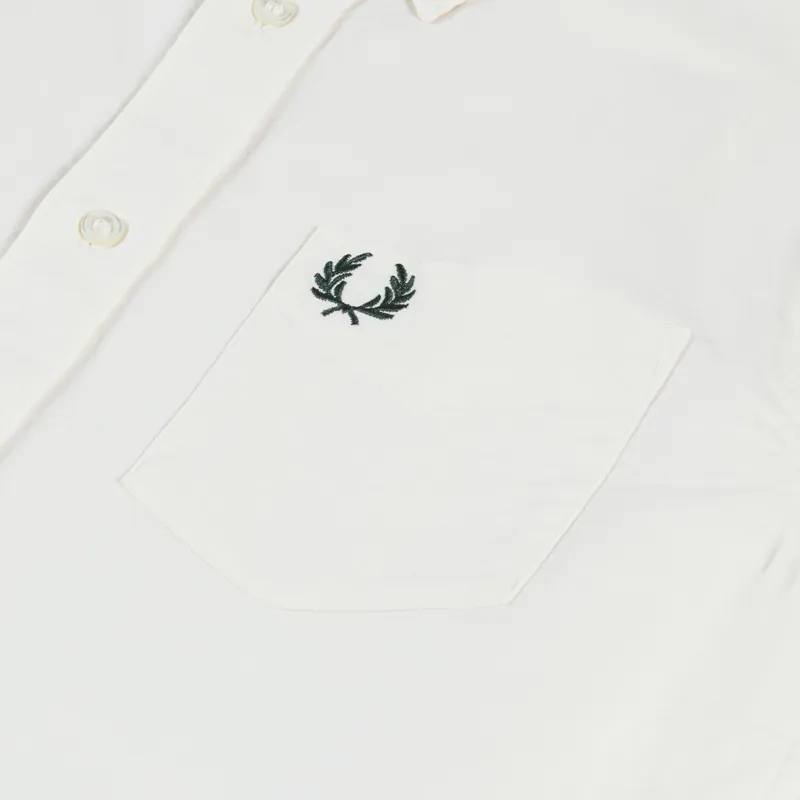 Fred Perry Oxford Shirt Ecru Grassroots-5