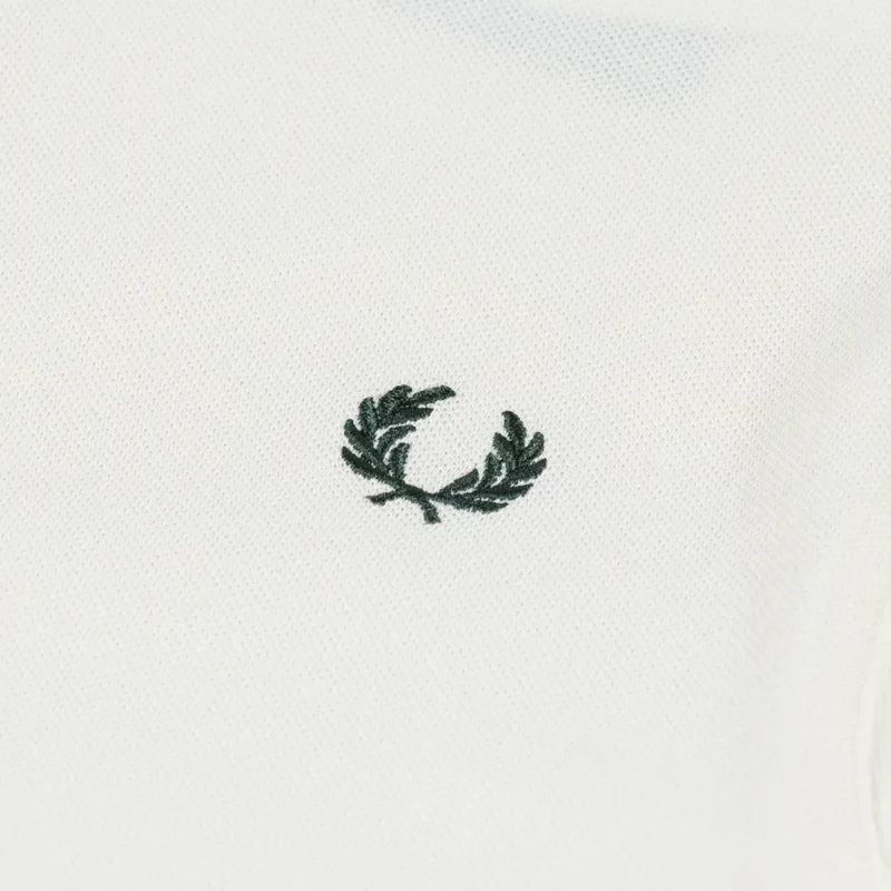 Fred Perry Plain Shirt Ecru Grassroots-4