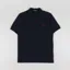 Fred Perry Plain Shirt Navy Burnt Red