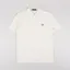 Fred Perry Plain Shirt Ecru Oxblood