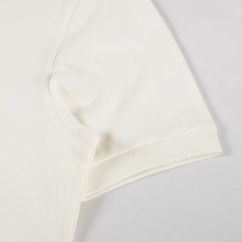 Fred Perry Plain Shirt Ecru Oxblood-3