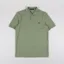 Fred Perry Plain Shirt Olive Mint Green