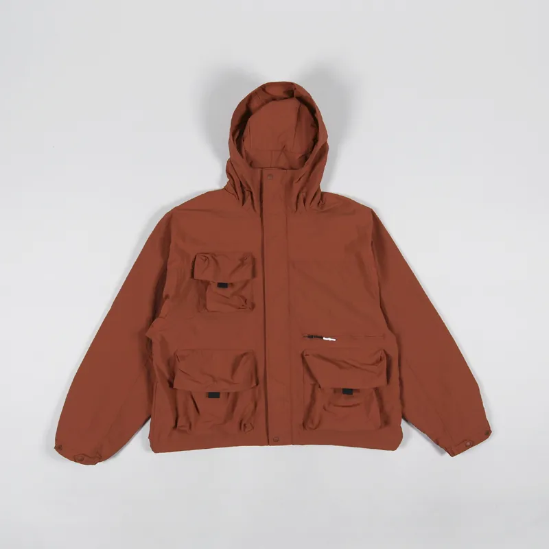 Uniform Bridge M70 Hooded Parka Dark Orange