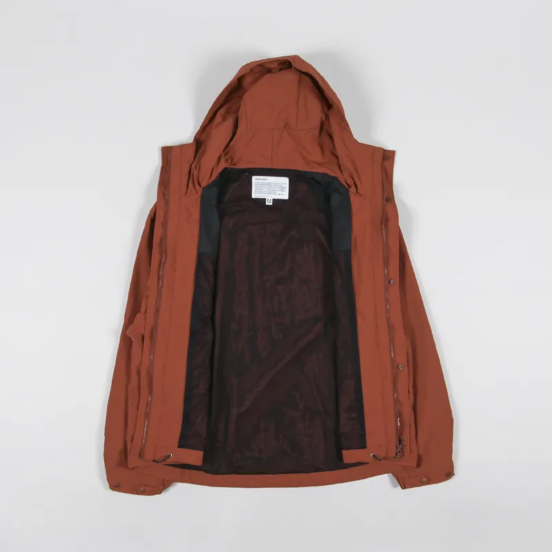 Uniform Bridge M70 Hooded Parka Dark Orange-1