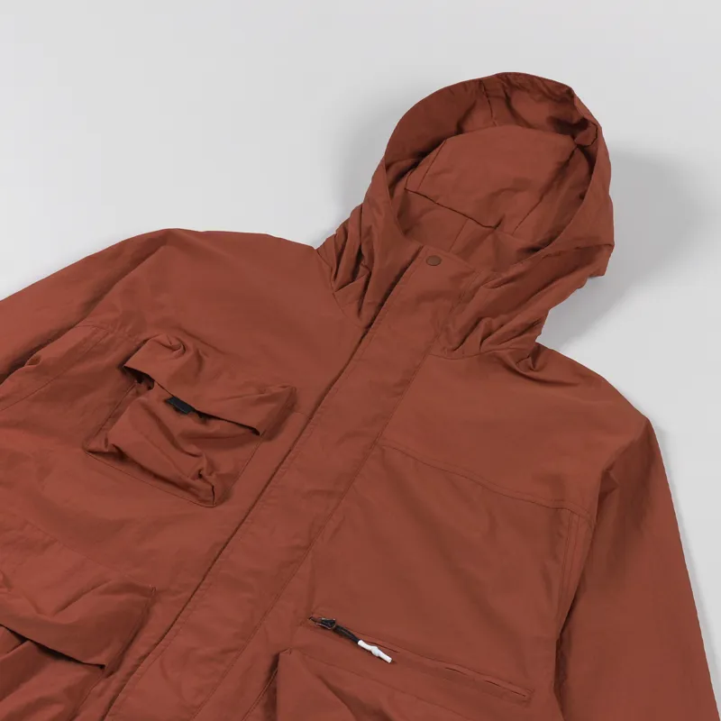 Uniform Bridge M70 Hooded Parka Dark Orange-3