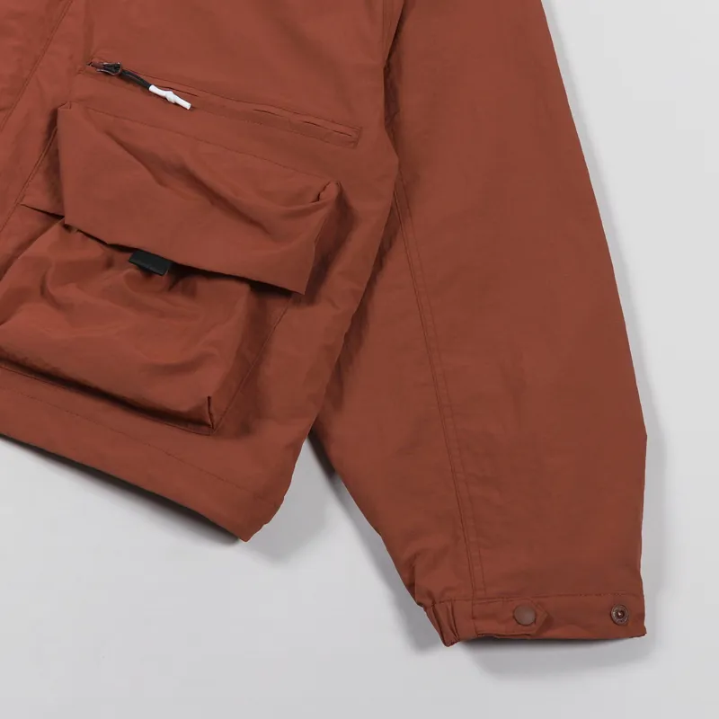 Uniform Bridge M70 Hooded Parka Dark Orange-8