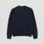 Fred Perry Crew Neck Sweatshirt Navy Brandy Rich Brown