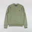 Fred Perry Crew Neck Sweatshirt Olive Mint