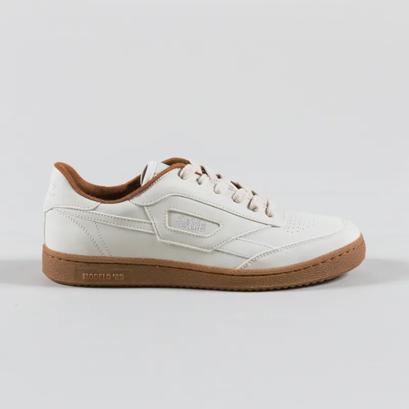 Saye Modelo 89 Icon Shoe Off White Caramel-2