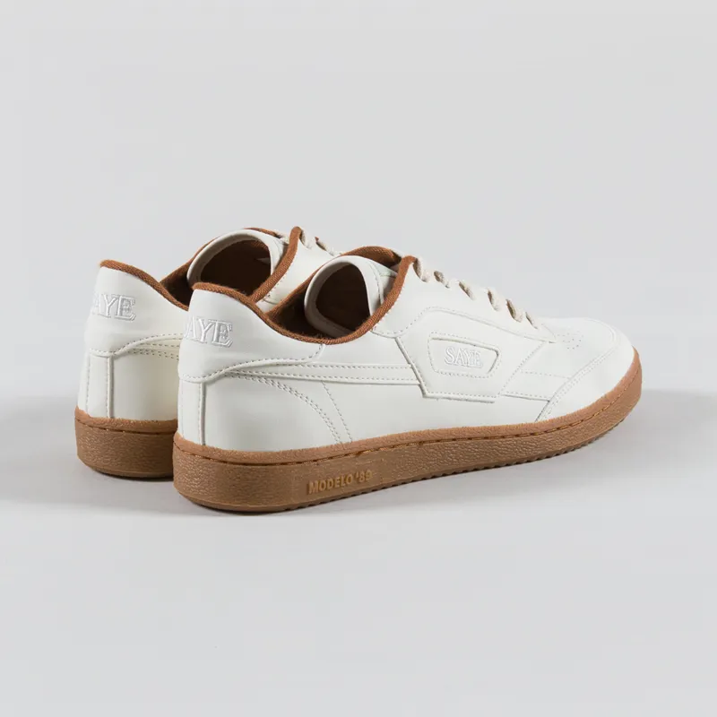 Saye Modelo 89 Icon Shoe Off White Caramel-1