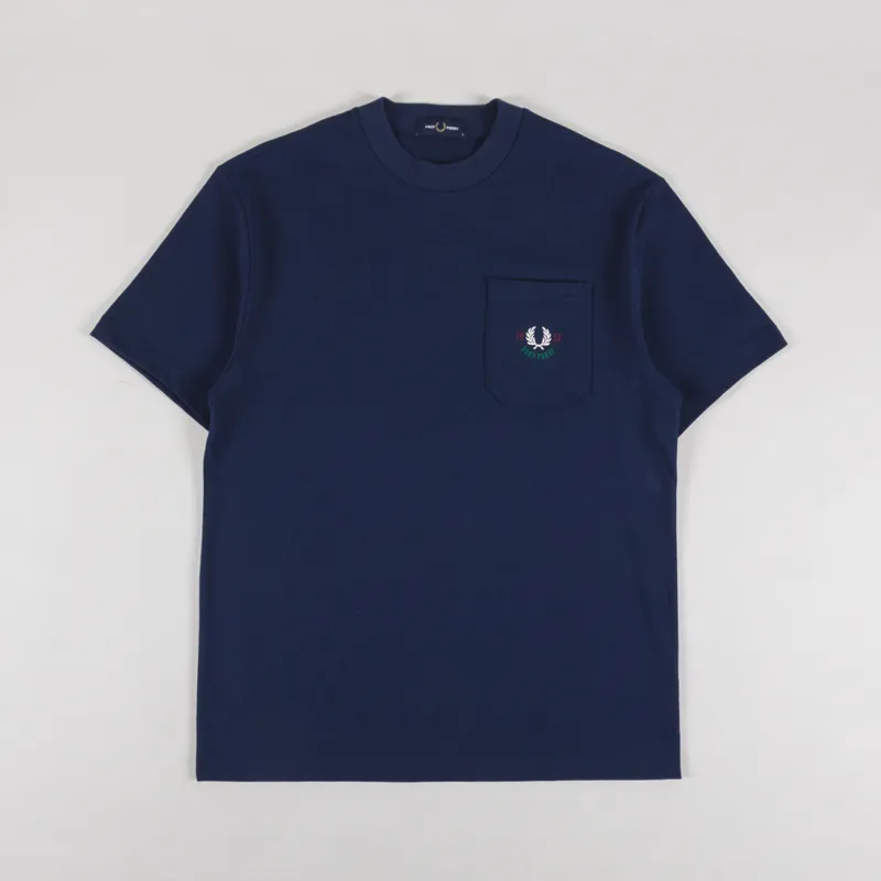 Fred Perry Relaxed 1952 T Shirt Tennis Blue