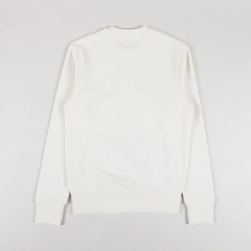 Fred Perry Embroidered Sweatshirt Ecru-1