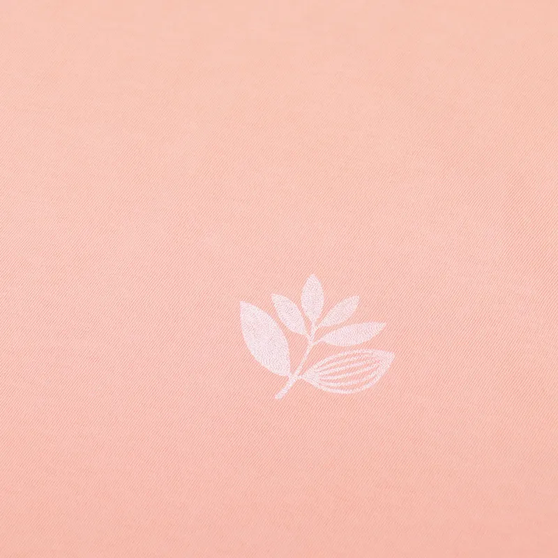 Magenta Points Plant T Shirt Salmon-4