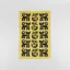 Magpie x Hornsea Cat Piranha Tea Towel Chartreuse