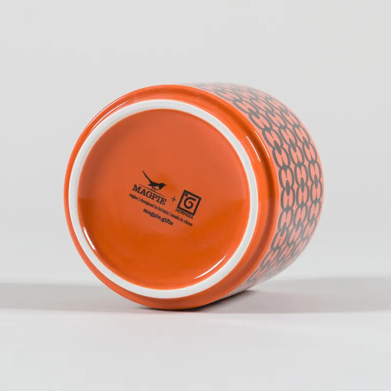 Magpie x Hornsea Medium Planty Retro Flower Orange-2