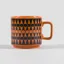 Magpie x Hornsea Backgammon Mug Orange