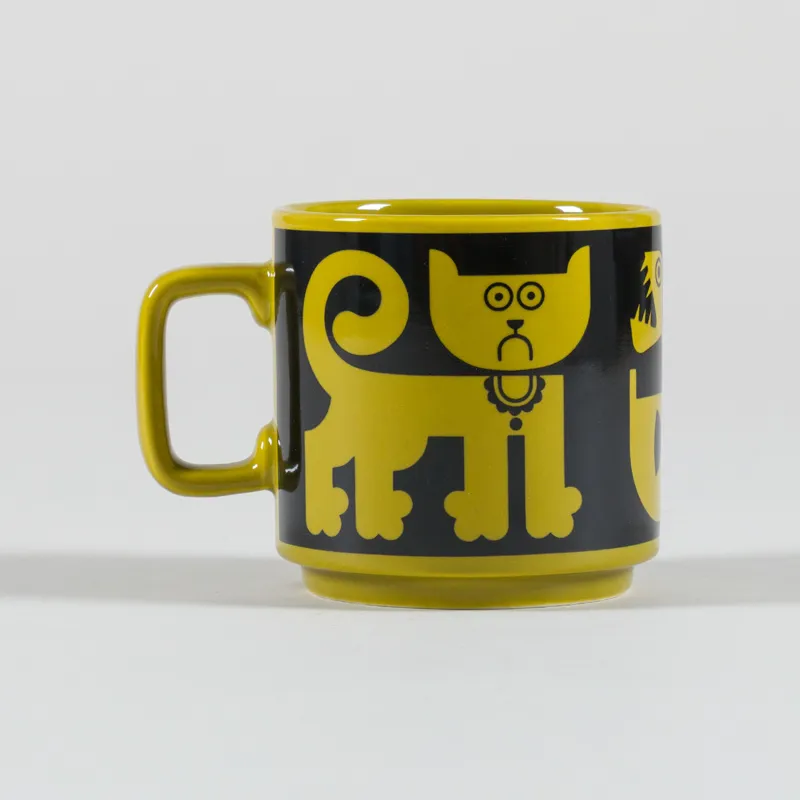 Hornsea x Magpie Piranha Mug Chartreuse-2