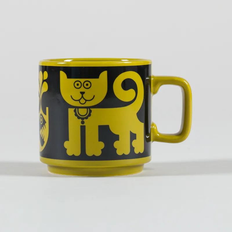 Hornsea x Magpie Piranha Mug Chartreuse