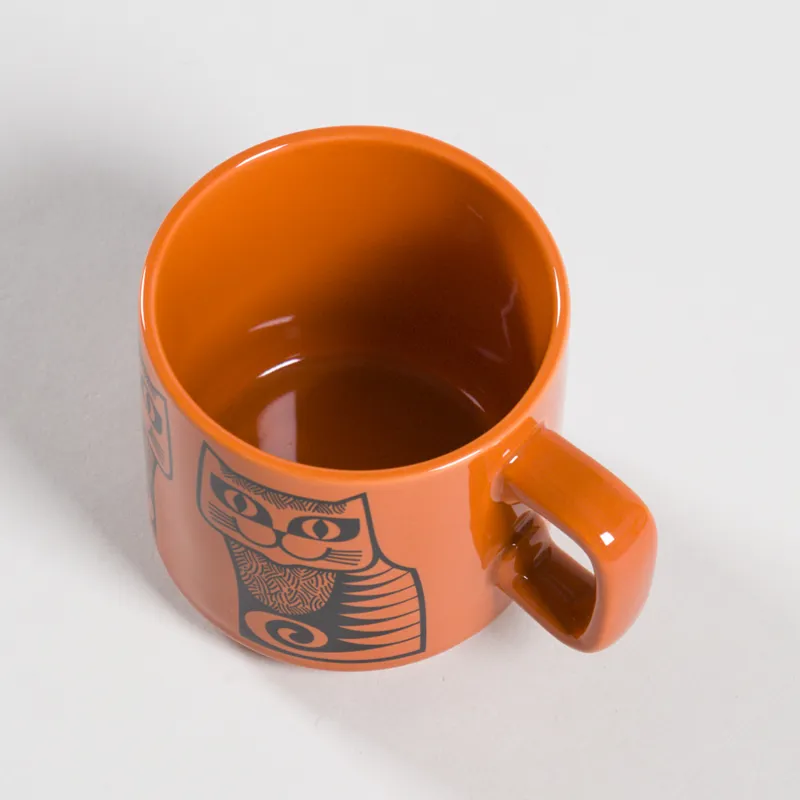 Magpie x Hornsea Cat Mug Orange-2