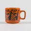 Magpie x Hornsea Monkey Mug Orange