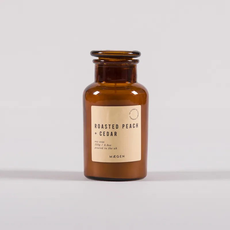 Maegen Alchemist Candle Roasted Peach Cedar-2