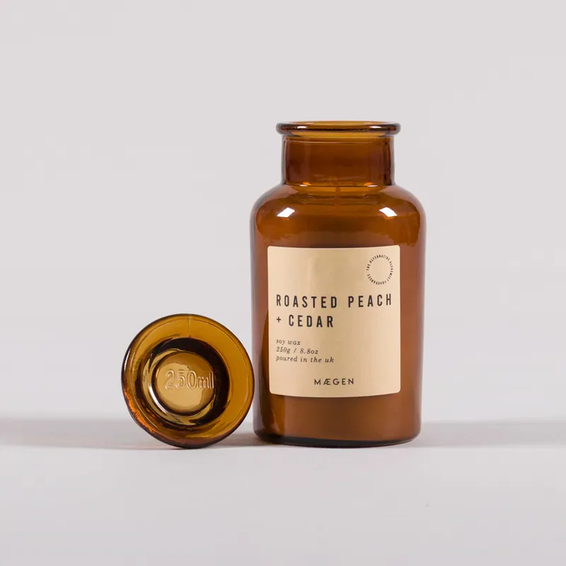 Maegen Alchemist Candle Roasted Peach Cedar