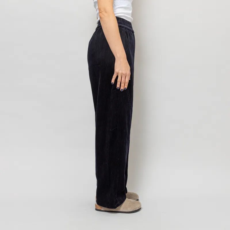 Maison Anana Womens Lilya Corduroy Trousers Navy-5
