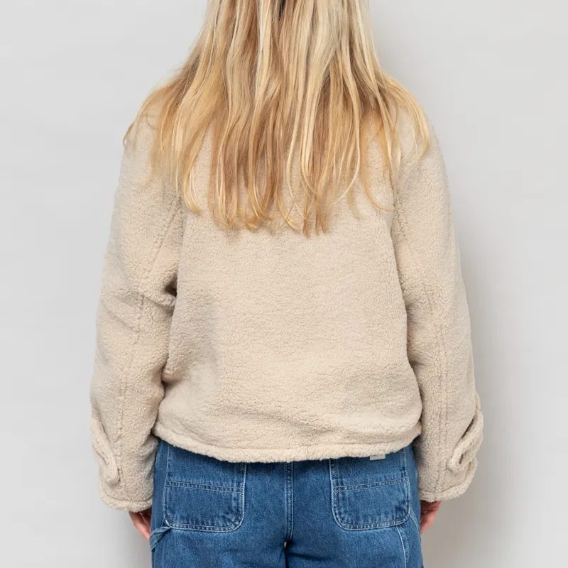 Maison Anana Womens Leanie Reversible Jacket Camel-5