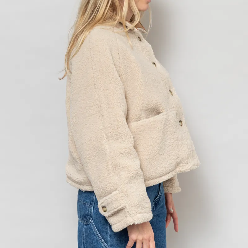 Maison Anana Womens Leanie Reversible Jacket Camel-7